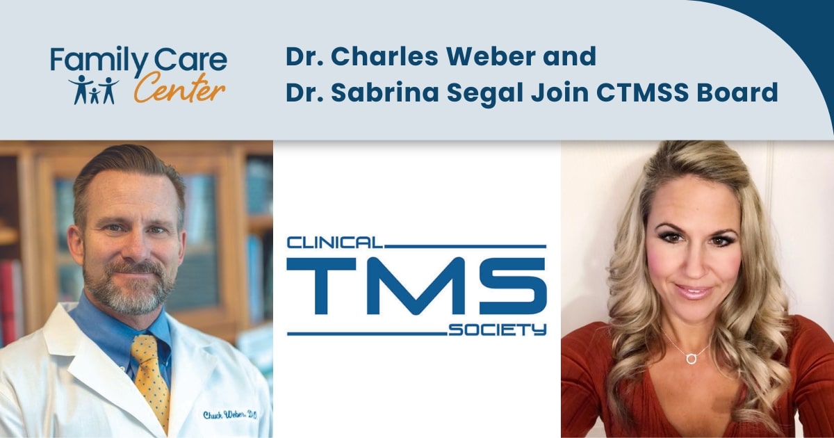 Photo of the newly elected CTMSS Board members, Dr. Charles Weber and Dr. Sabrina Segal.