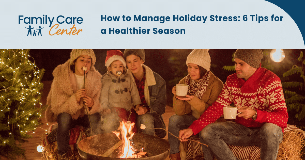 Holiday stress is manageable and can be addressed before holiday gatherings