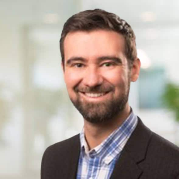 headshot of Kyle Webb, CFO at family care center