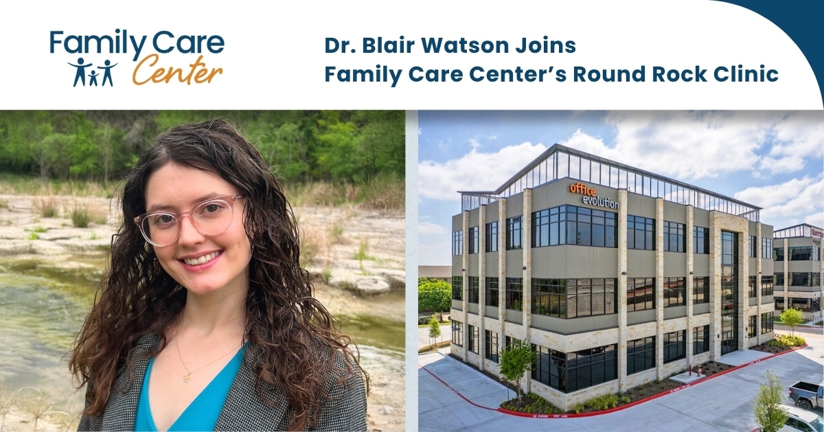 Photo of Dr. Blair Watson at the Round Rock, TX clinic