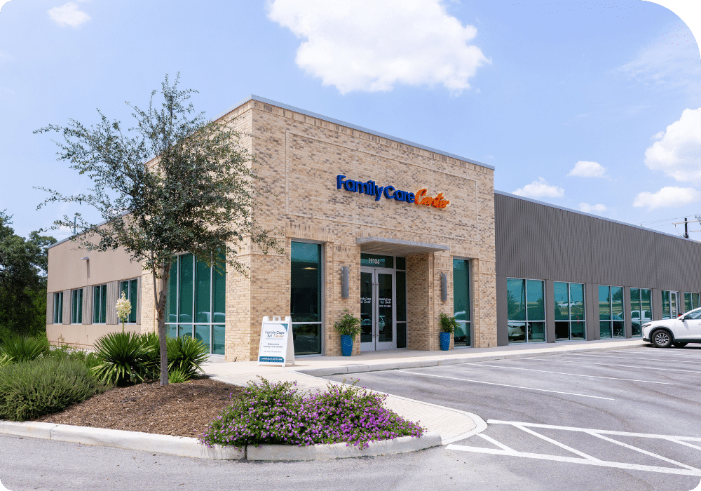 photo of family care center stone oak, tx building