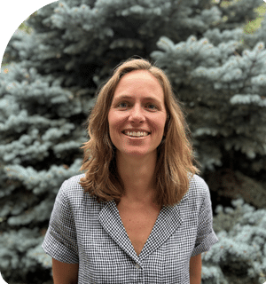 headshoot of Emily Anderson-Diepnbrook at family care center Louisville