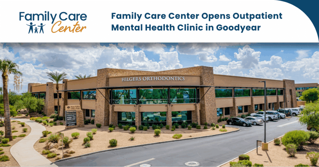 Building image of the Goodyear clinic in Arizona
