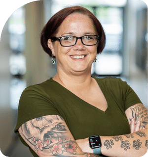 headshot of jillian zeller at family care center briargate