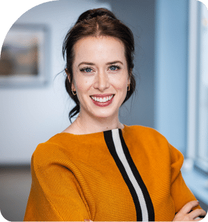 headshot of sarah trasher at family care center sloans lake