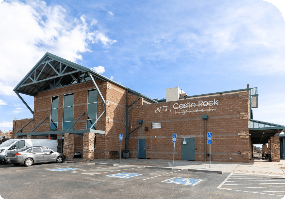 photo of exterior of family care center castle rock, co building