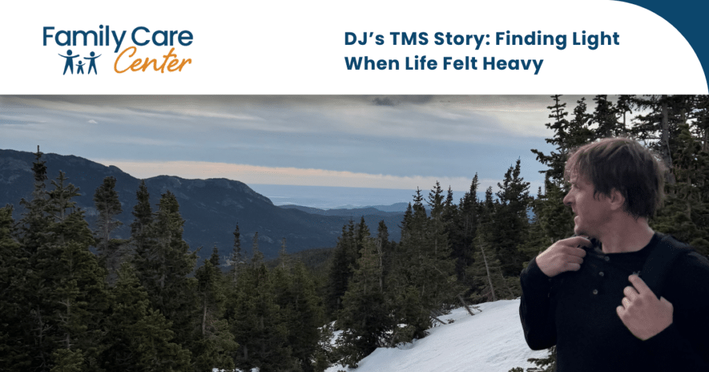 Patient story DJ and TMS