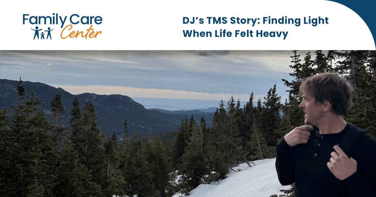 Patient story DJ and TMS