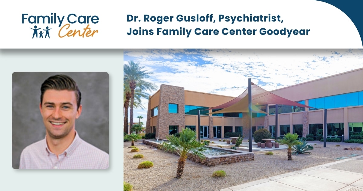 Photo of Dr. Roger Gusloff and the Goodyear clinic